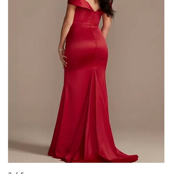 David’s Bridal formal / bridesmaid dress Size 12 - Picture 2 of 9